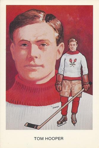 1983 Cartophilium Hockey Hall of Fame Postcards #M9 Tom Hooper Front