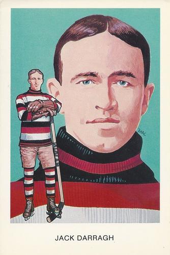 1983 Cartophilium Hockey Hall of Fame Postcards #N3 Jack Darragh Front