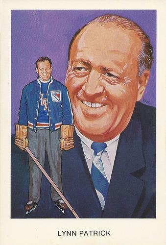 1983 Cartophilium Hockey Hall of Fame Postcards #N12 Lynn Patrick Front