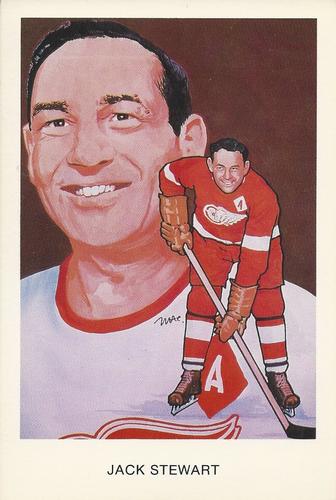 1983 Cartophilium Hockey Hall of Fame Postcards #N15 Jack Stewart Front