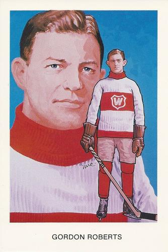 1983 Cartophilium Hockey Hall of Fame Postcards #O13 Gordon Roberts Front