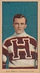 1910-11 Imperial Tobacco Hockey Series (C56) #18 Nick Bawlf Front