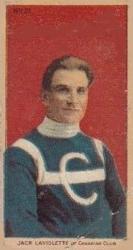 1910-11 Imperial Tobacco Hockey Series (C56) #21 Jack Laviolette Front