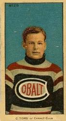 1910-11 Imperial Tobacco Hockey Series (C56) #29 Charles Toms Front