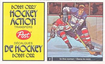 1972-73 Post Action Transfers #2 Dale Tallon / Red Berenson Back