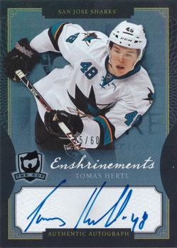 2013-14 Upper Deck The Cup - Enshrinements #CE-TH Tomas Hertl Front