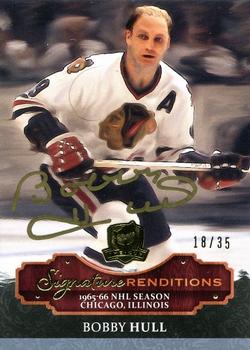 2013-14 Upper Deck The Cup - Signature Renditions #SR-BH Bobby Hull Front