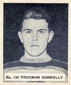 1937-38 World Wide Gum (V356) #134 Truman Donnelly Front