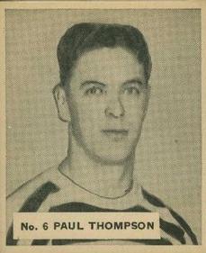 1937-38 World Wide Gum (V356) #6 Paul Thompson Front