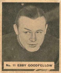1937-38 World Wide Gum (V356) #11 Ebbie Goodfellow Front