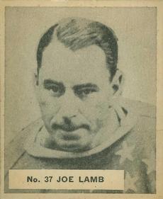 1937-38 World Wide Gum (V356) #37 Joe Lamb Front