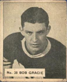 1937-38 World Wide Gum (V356) #38 Bob Gracie Front