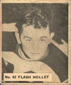 1937-38 World Wide Gum (V356) #62 Flash Hollett Front