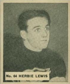 1937-38 World Wide Gum (V356) #64 Herbie Lewis Front