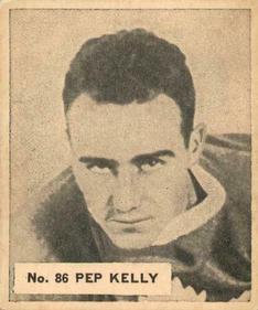 1937-38 World Wide Gum (V356) #86 Pep Kelly Front