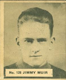 1937-38 World Wide Gum (V356) #128 Jimmy Muir Front