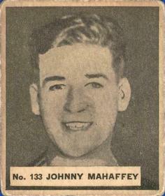 1937-38 World Wide Gum (V356) #133 Johnny Mahaffy Front