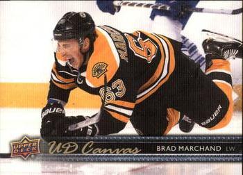 2014-15 Upper Deck - UD Canvas #C8 Brad Marchand Front