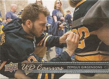 2014-15 Upper Deck - UD Canvas #C11 Zemgus Girgensons Front