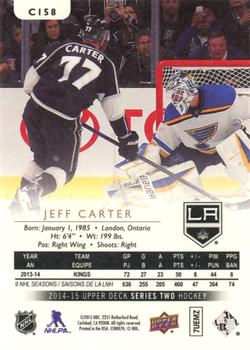 2014-15 Upper Deck - UD Canvas #C158 Jeff Carter Back