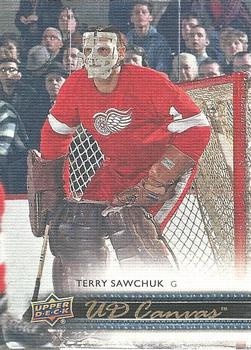 2014-15 Upper Deck - UD Canvas #C253 Terry Sawchuk Front