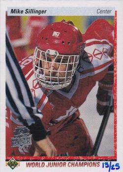 2014-15 Upper Deck - 25th Anniversary Buybacks #452 Mike Sillinger Front
