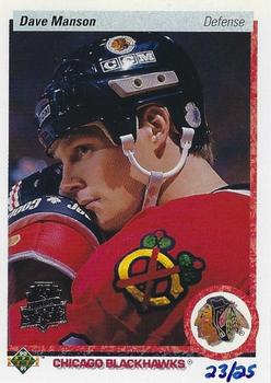 2014-15 Upper Deck - 25th Anniversary Buybacks #85 Dave Manson Front
