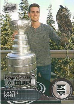 2014-15 Upper Deck - Day with the Cup #DC18 Martin Jones Front