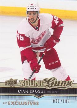 2014-15 Upper Deck - UD Exclusives #220 Ryan Sproul Front