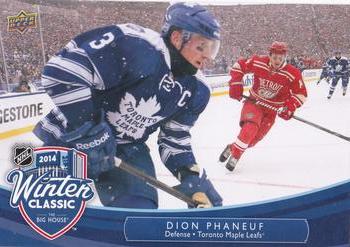 2014-15 Upper Deck - Winter Classic Jumbos #WC-5 Dion Phaneuf Front