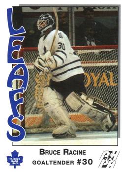 1993-94 St. John's Maple Leafs (AHL) #NNO Bruce Racine Front