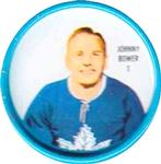 1962-63 Shirriff Coins #1 Johnny Bower Front