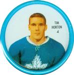 1962-63 Shirriff Coins #4 Tim Horton Front