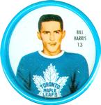 1962-63 Shirriff Coins #13 Bill Harris Front