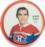 1962-63 Shirriff Coins #25 Jacques Plante Front