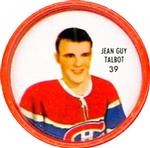 1962-63 Shirriff Coins #39 Jean-Guy Talbot Front