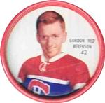 1962-63 Shirriff Coins #42 Gordon 