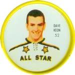 1962-63 Shirriff Coins #52 Dave Keon Front