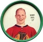 1962-63 Shirriff Coins #57 Bobby Hull Front