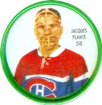 1962-63 Shirriff Coins #58 Jacques Plante Front