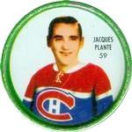 1962-63 Shirriff Coins #59 Jacques Plante Front