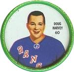 1962-63 Shirriff Coins #60 Doug Harvey Front