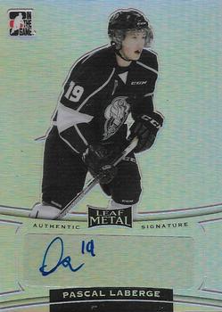 2014-15 In The Game Leaf Metal #BA-PL1 Pascal Laberge Front
