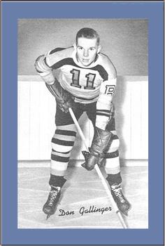 1934-43 Bee Hive Hockey Photos (Group 1) #NNO Don Gallinger Front