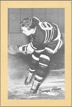 1934-43 Bee Hive Hockey Photos (Group 1) #NNO George Allen Front