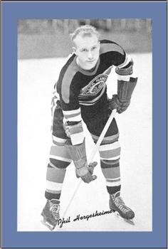 1934-43 Bee Hive Hockey Photos (Group 1) #NNO Phil Hergesheimer Front