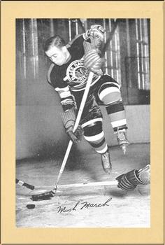 1934-43 Bee Hive Hockey Photos (Group 1) #NNO Mush March Front