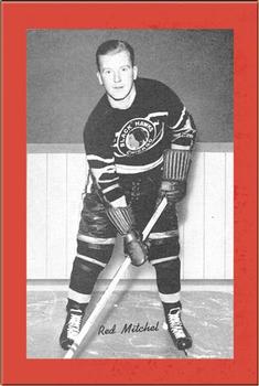 1934-43 Bee Hive Hockey Photos (Group 1) #NNO Red Mitchell Front