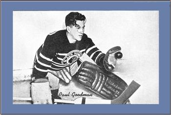 1934-43 Bee Hive Hockey Photos (Group 1) #NNO Paul Goodman Front