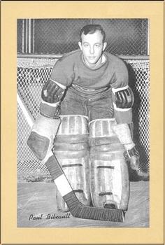 1934-43 Bee Hive Hockey Photos (Group 1) #NNO Paul Bibeault Front